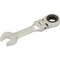 Dynamic Tools 7/16" Stubby Flex Head Ratcheting Wrench D076214 - alternate 1